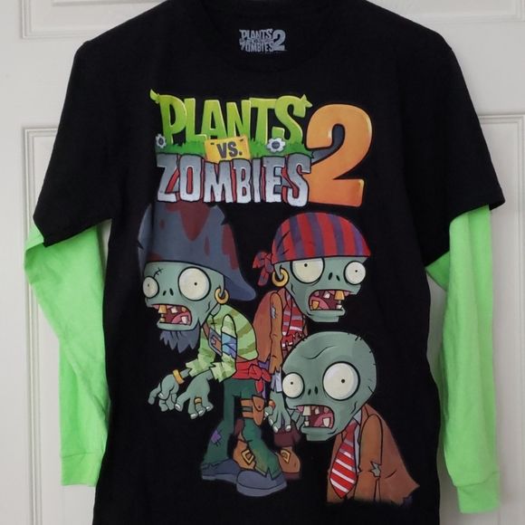 Other - Large 10/12 Plants vs. Zombies 2 Long sleeve shirt